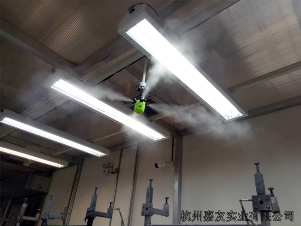 寶雞吉利汽車(chē)噴涂車(chē)間干霧加濕案例 寶雞吉利汽車(chē)噴涂車(chē)間干霧加濕案例