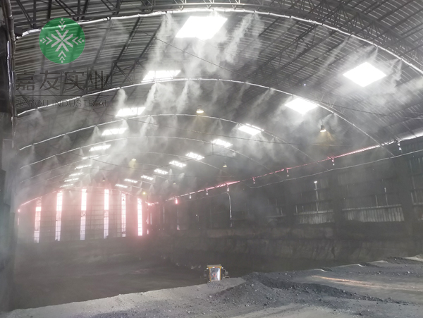 青海互助金圓水泥有限公司-噴霧降塵系統9