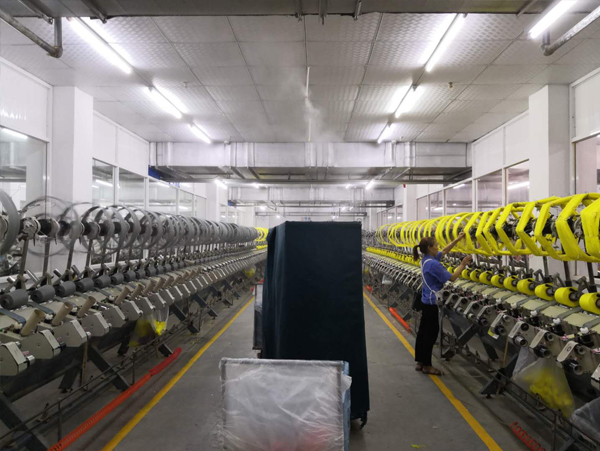 桐鄉厚源紡織高壓微霧加濕2