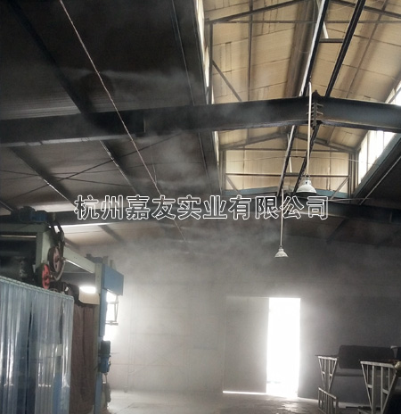 天馬襯布車間高壓微霧加濕解決方案1 天馬襯布車間高壓微霧加濕解決方案1